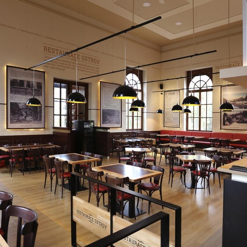 Penzion Restaurace Ostrov Písek Dış mekan fotoğraf